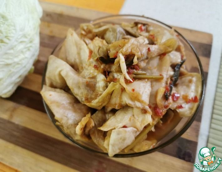 Рецепт: Кимчи из пекинской капусты