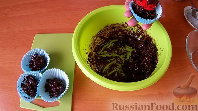 Десерты с хлопьями кукурузными и шоколадом