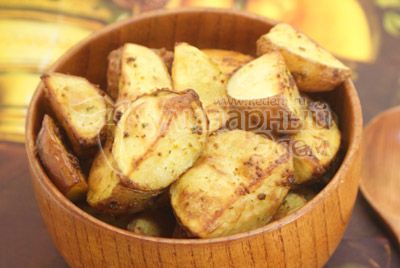 Чесночный картофель