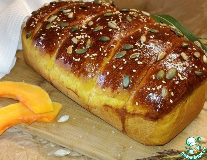 Рецепт: Тыквенный хлеб Золотой