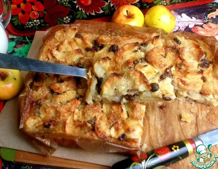 Рецепт: Итальянский яблочный пирог