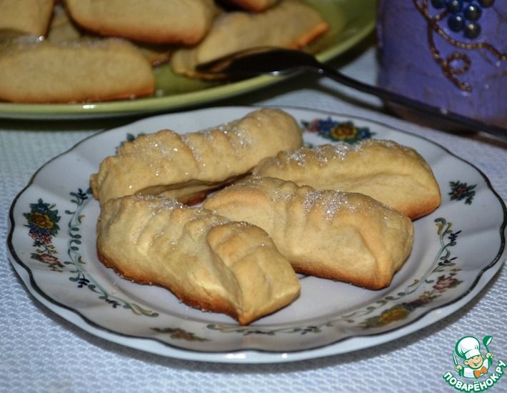 Рецепт: Печенье Медово-сливочное