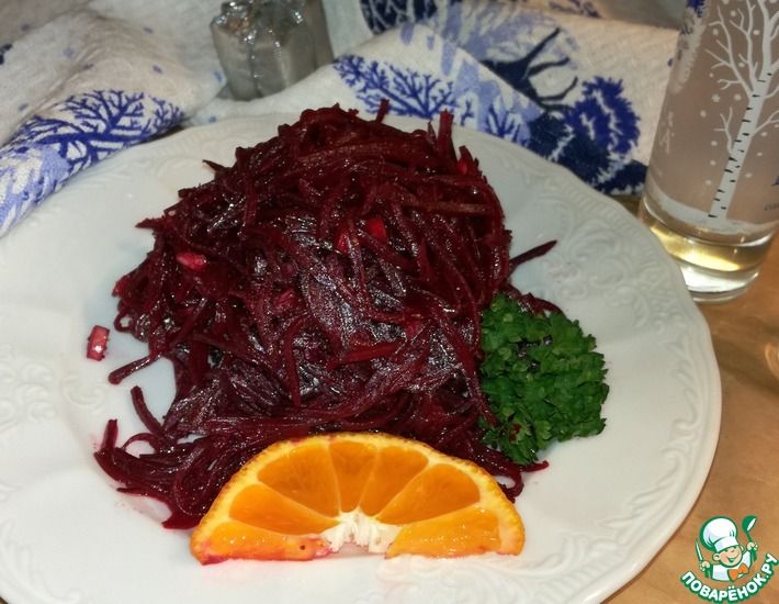 Рецепт: Маринованная свекла На закуску