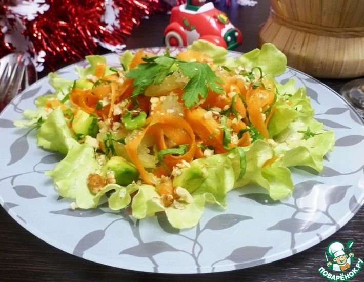 Рецепт: Замечательный салат из моркови