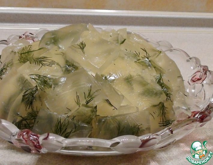 Рецепт: Салат Ледяная горка
