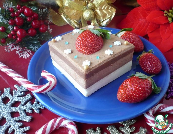 Рецепт: Воздушный десерт для новогоднего стола