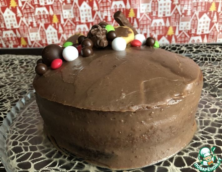 Рецепт: Торт Шоколадный шоколад