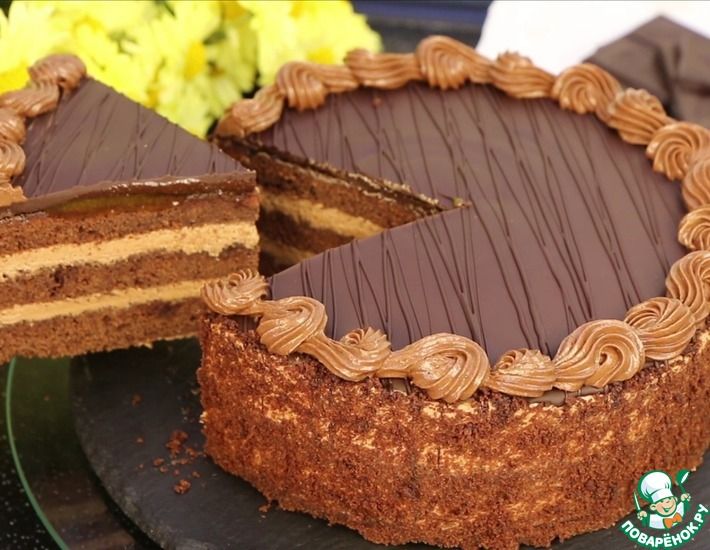 Рецепт: Шоколадный торт Пражский