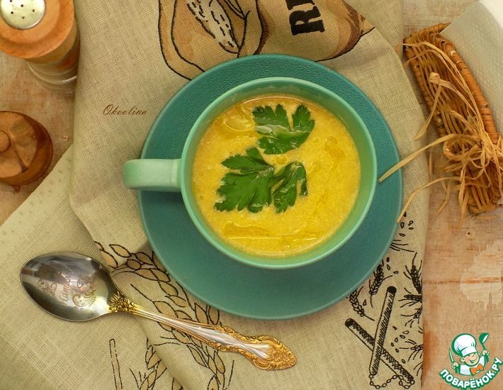 Рецепт: Диетический суп-пюре с брокколи