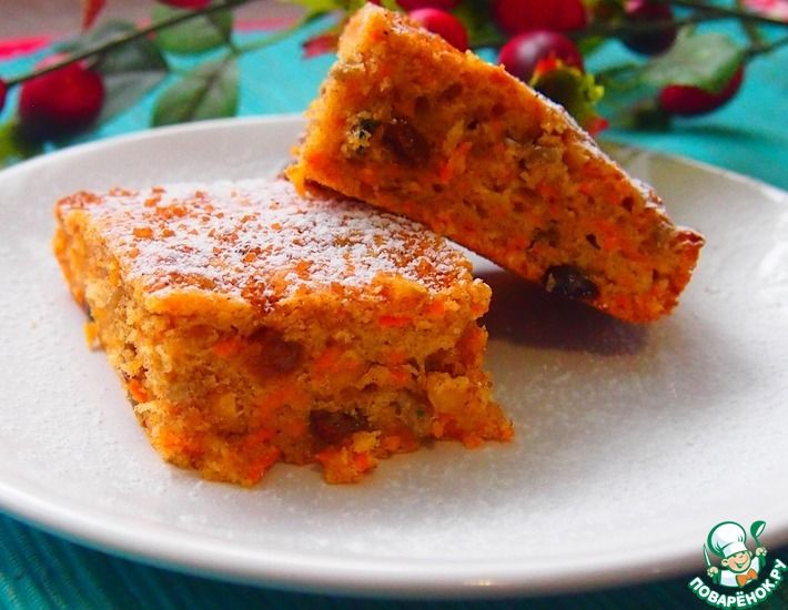 Рецепт: Мой любимый морковный пирог