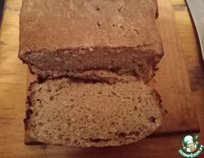 Рецепт: Домашний хлеб рецепт из цельнозерновой муки