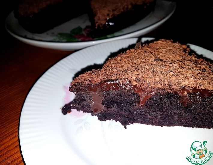 Рецепт: Супер-шоколадный тортик