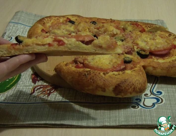 Рецепт: Пицца-звезда к празднику
