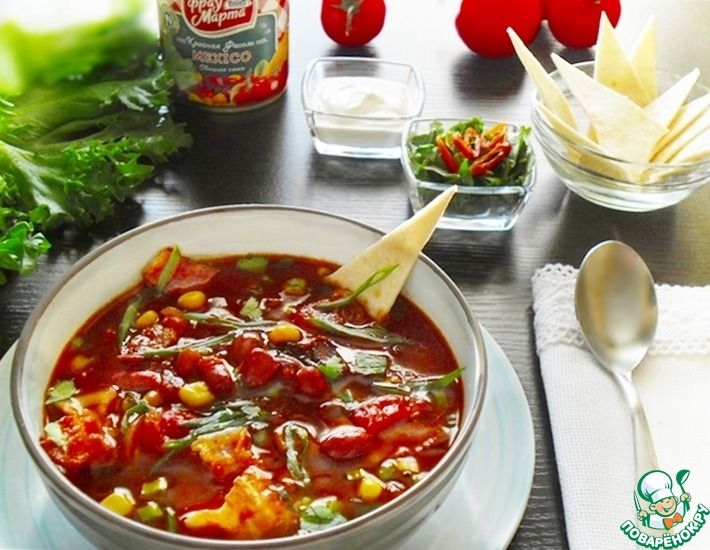 Рецепт: Суп томатный Форте