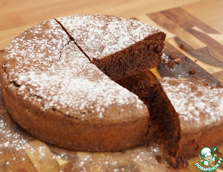 Рецепт: Шоколадно-ореховый торт из Неаполя