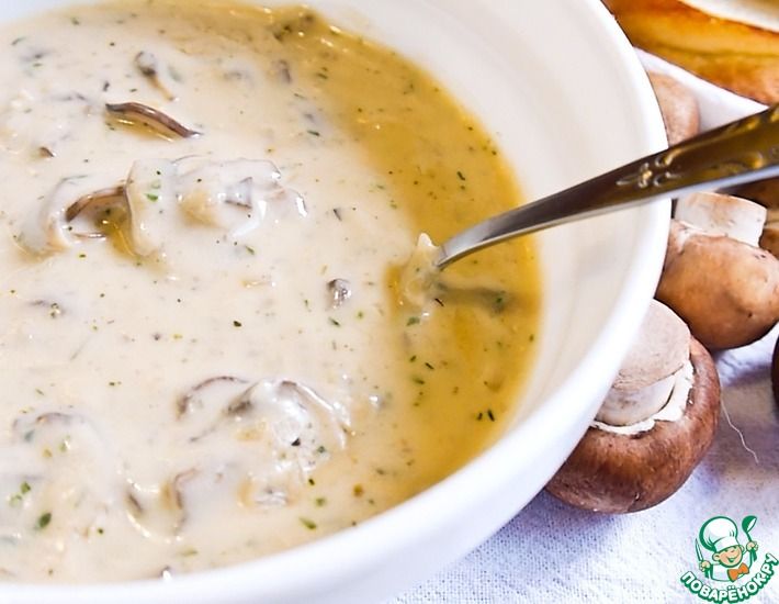 Рецепт: Грибной крем-суп