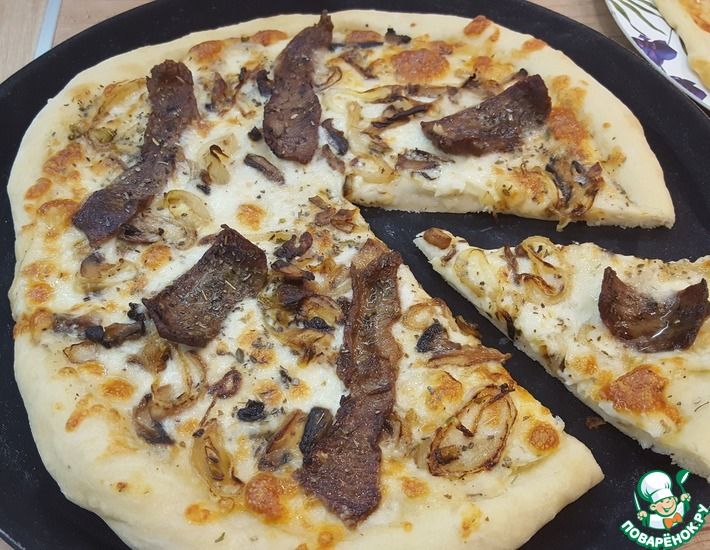 Рецепт: Пицца Деревенская больше не будете ходить в пиццерию