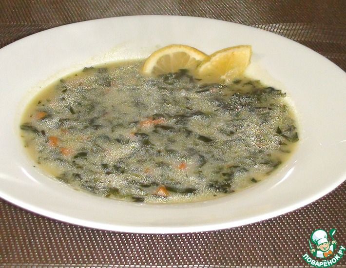 Рецепт: Витаминный суп с крапивой