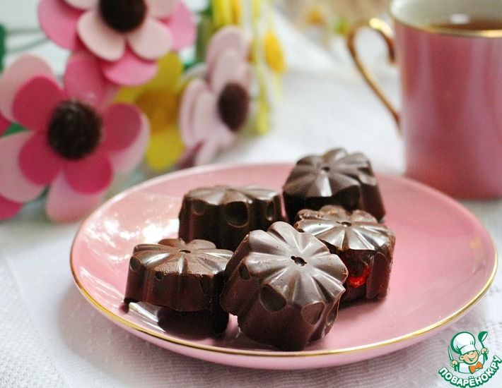 Рецепт: Шоколадные конфеты-шипучки