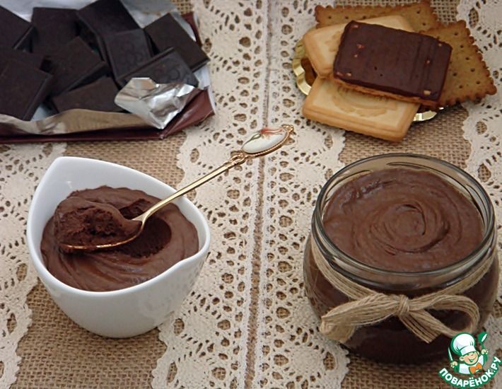 Рецепт: Десертная паста на основе шоколада