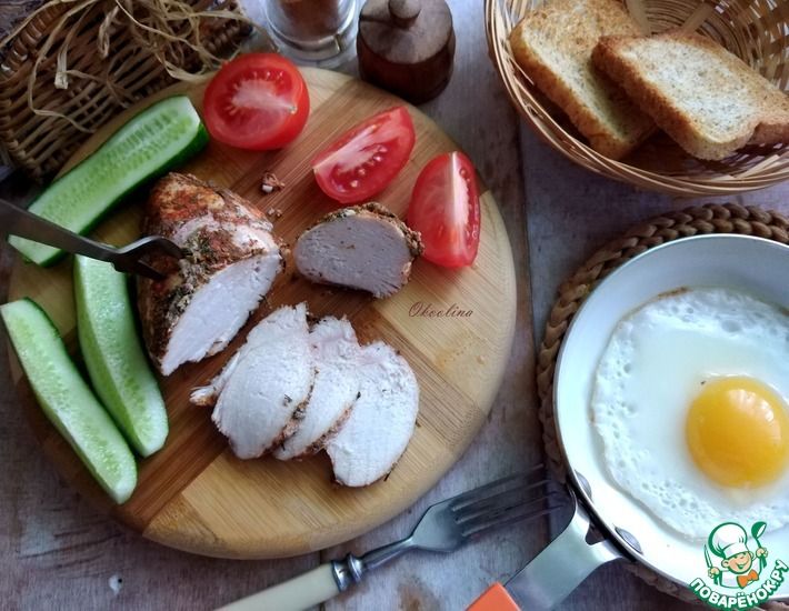 Рецепт: Куриная грудка в молоке