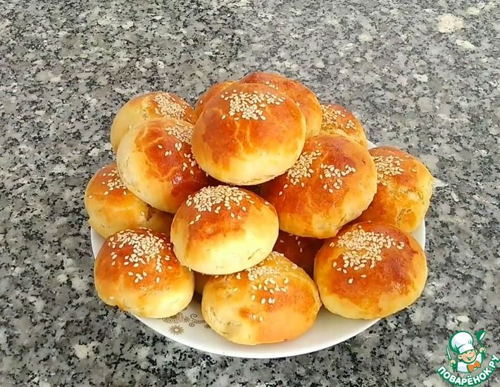 Рецепт: Турецкие булочки погача (Poğaça)