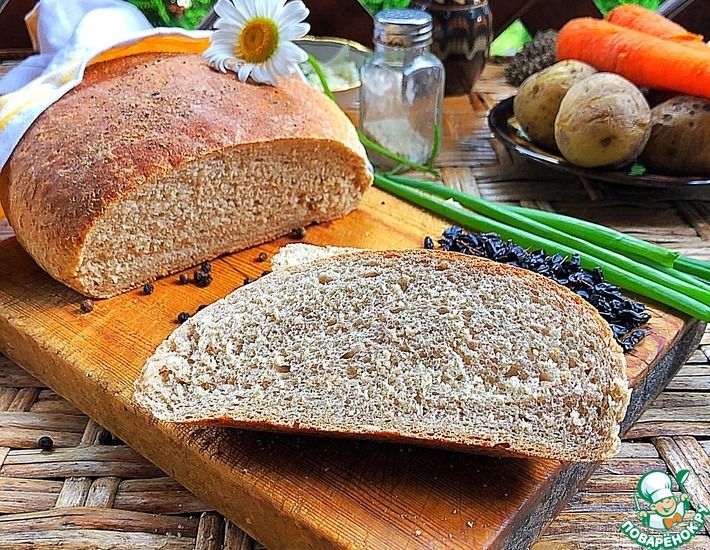 Рецепт: Серый хлеб с барбарисом и сумахом
