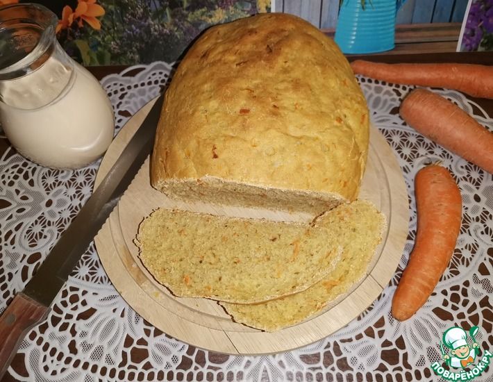 Рецепт: Морковный пряный хлеб