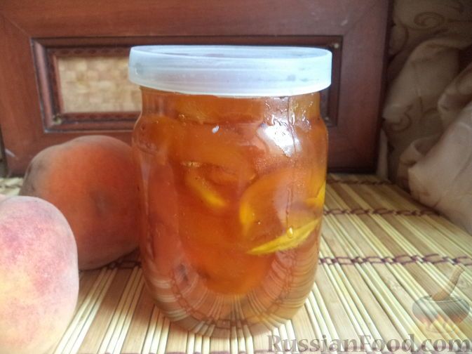 Фото к рецепту: Варенье персиковое