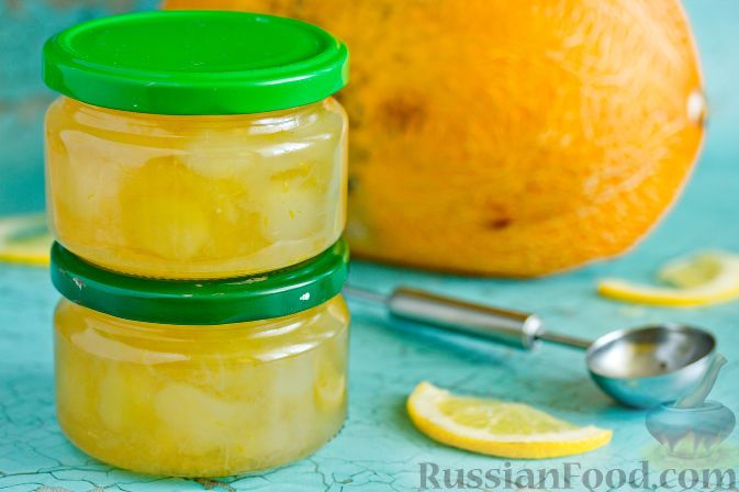 Фото к рецепту: Варенье из дыни с лимоном