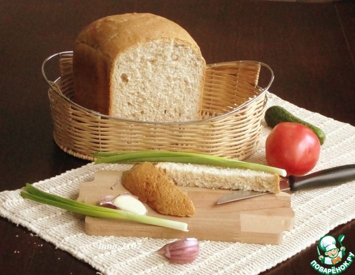 Рецепт: Хлеб с цельнозерновой мукой и семечками