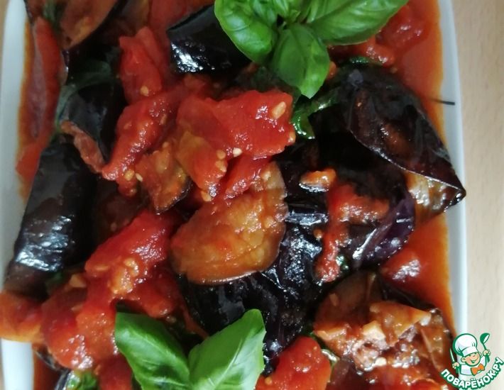 Рецепт: Неаполитанское рагу из баклажанов