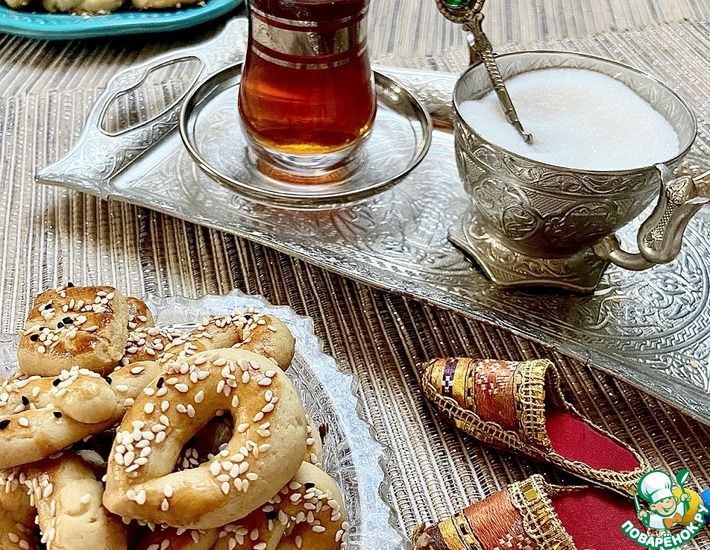 Рецепт: Настоящее турецкое печенье (солёное)