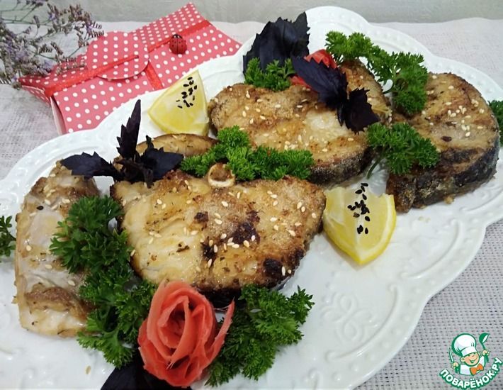 Рецепт: Рыба в маринаде с панировкой