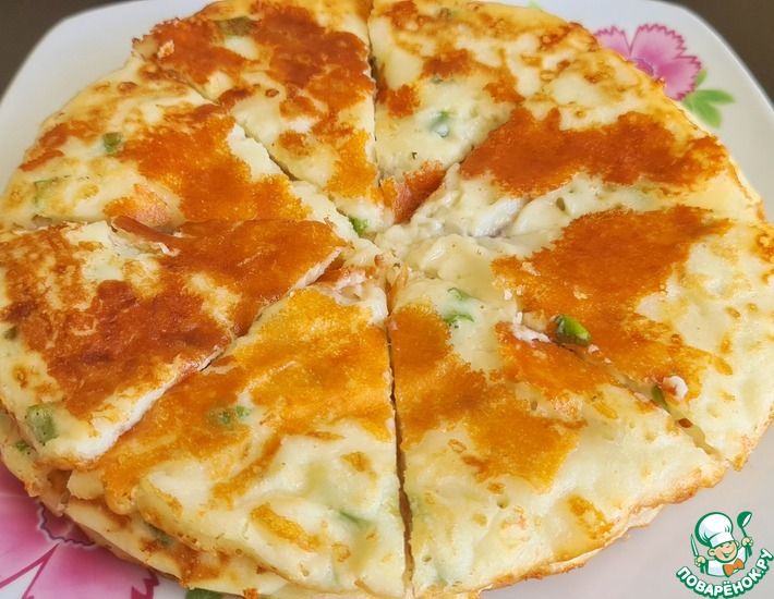 Рецепт: Сырные лепёшки
