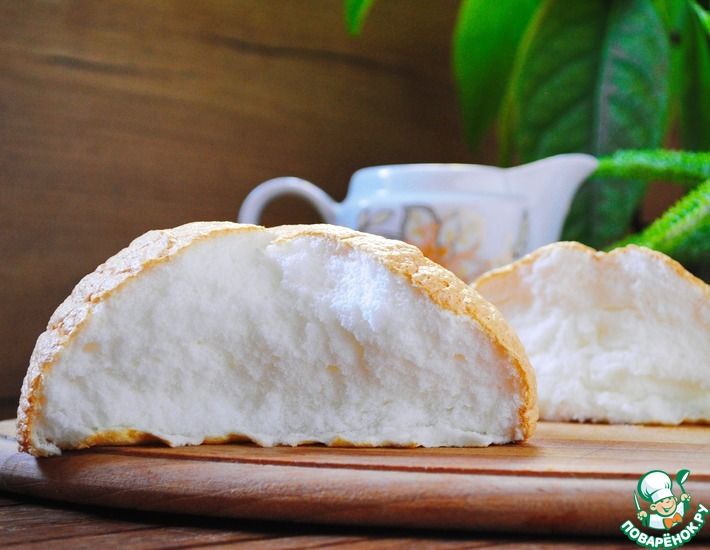 Рецепт: Нежный десерт Облачный хлеб