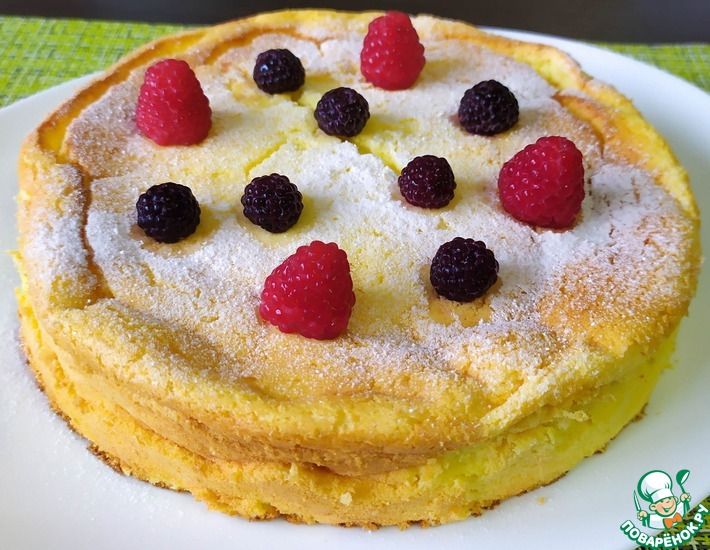 Рецепт: Нежный творожный десерт или завтрак
