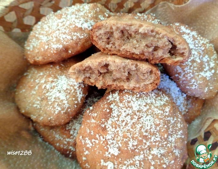 Рецепт: Печенье из грецкого ореха