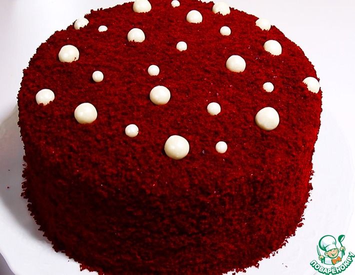 Рецепт: Красный бархат торт классический. Рецепт Джеймса Берда