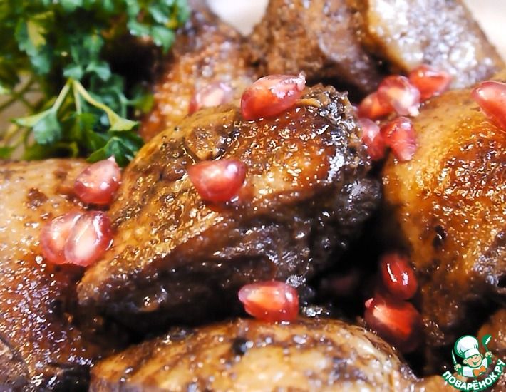 Рецепт: Жаркое из утки в необычном маринаде