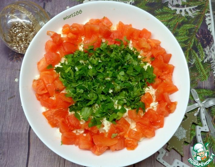 Рецепт: Салат из курицы с овощами