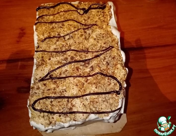 Рецепт: Норвежский торт (лайт)
