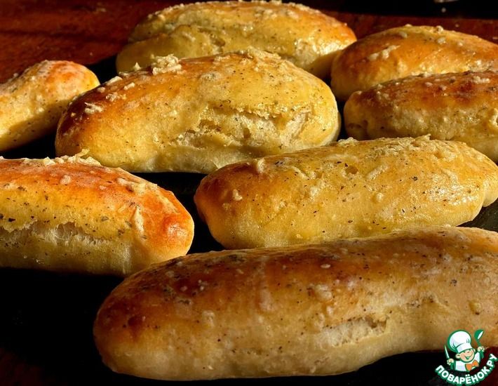 Рецепт: Чесночные булочки с прованскими травами