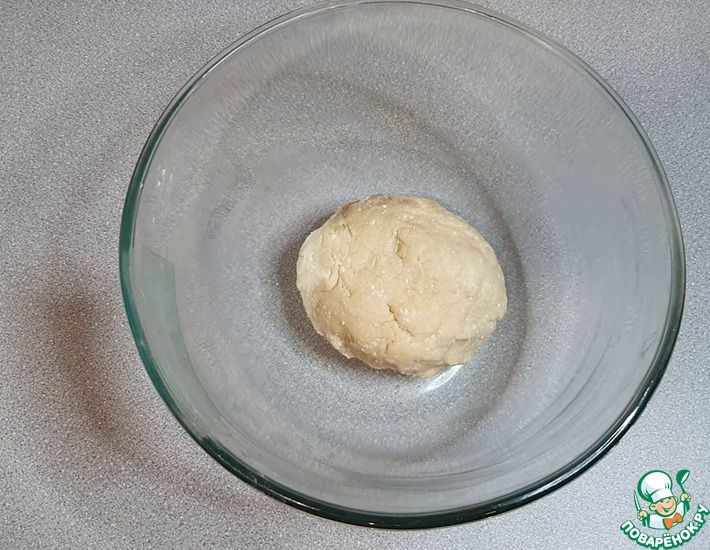 Рецепт: Творожное тесто ( без яиц)-для пирогов, рулетов, печенья