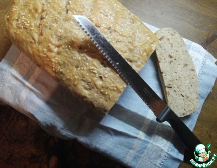 Рецепт: Хлеб луково-ореховый