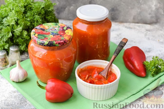 Фото к рецепту: Лечо из болгарского перца