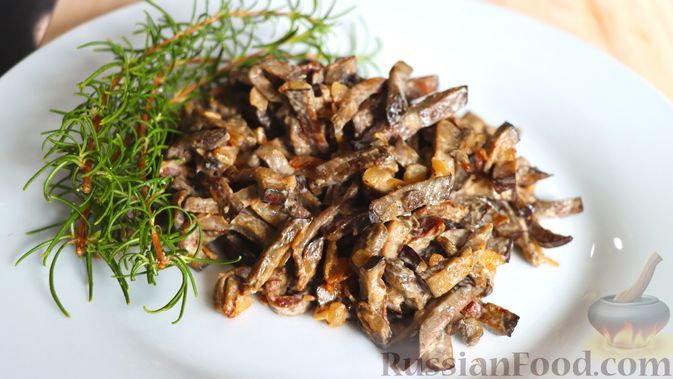 Фото к рецепту: Баклажаны как грибы