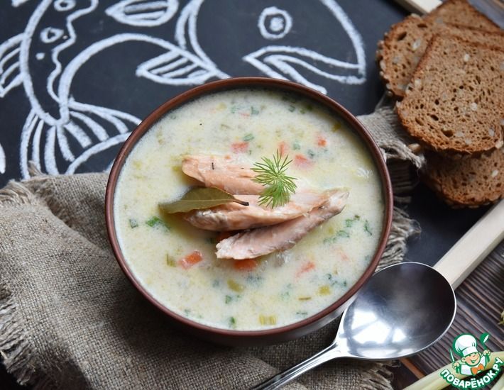 Рецепт: Финский рыбный суп