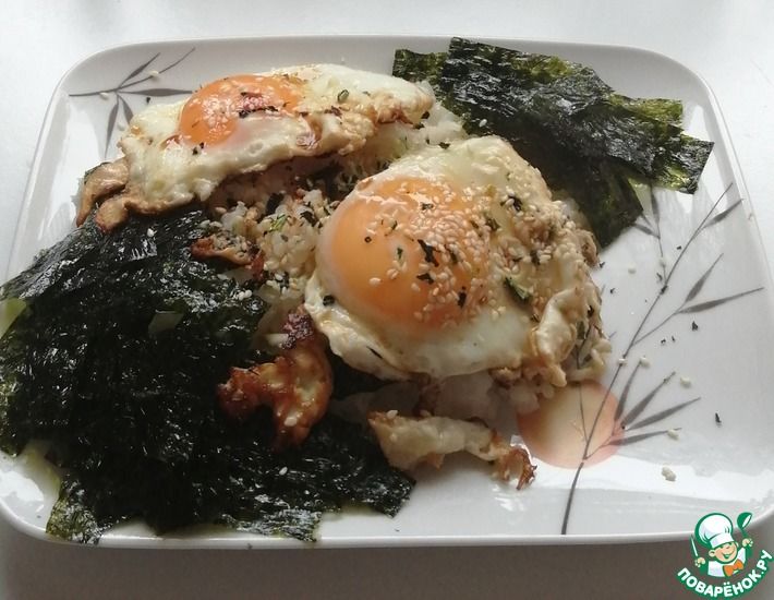 Рецепт: Рис с яйцом по-корейски