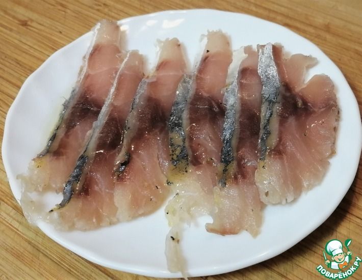 Рецепт: Рыба кахавай (сухой посол)
